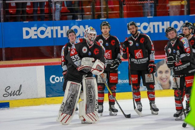 Photo hockey match Amiens  - Rouen le 17/01/2020