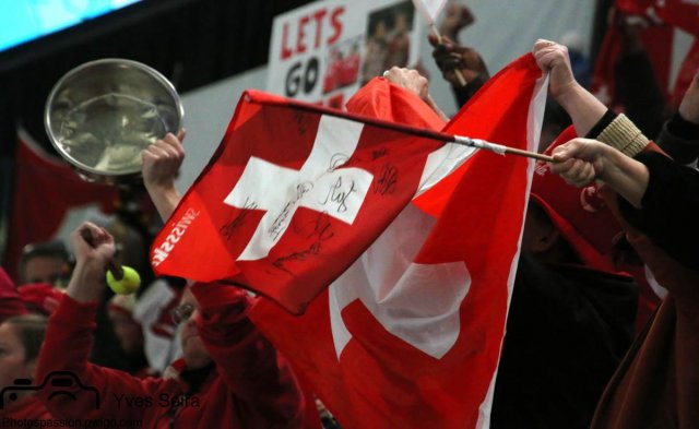Photo hockey match Slovakia - Switzerland le 21/01/2020