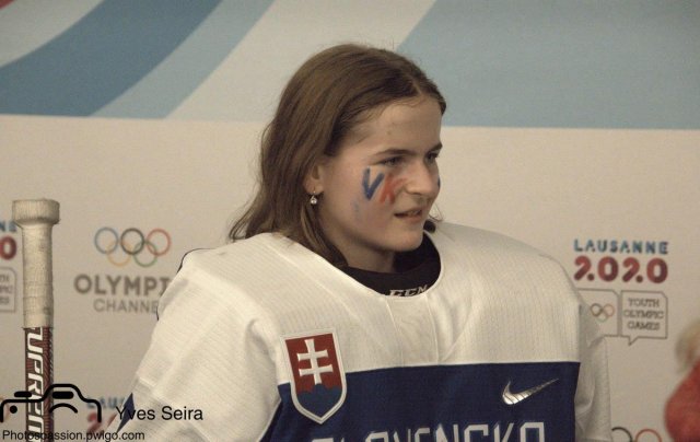 Photo hockey match Slovakia - Switzerland le 21/01/2020