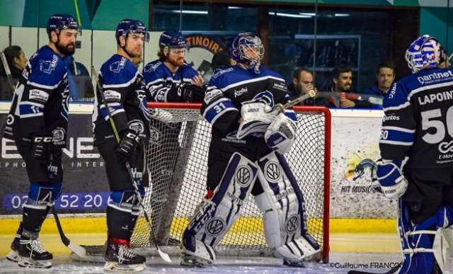 Photo hockey match Nantes - Caen  le 18/01/2020