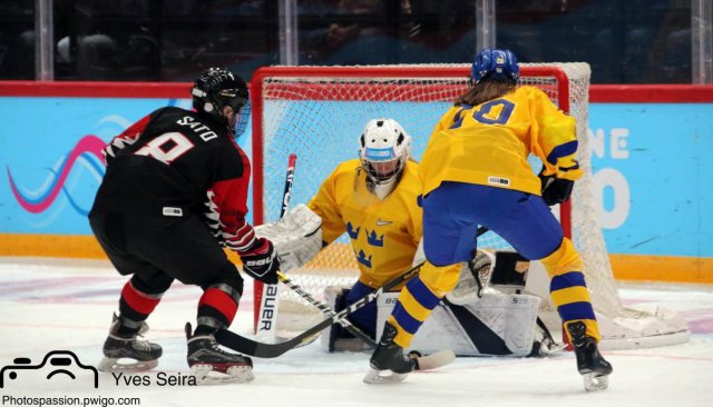 Photo hockey match Japan - Sweden le 21/01/2020