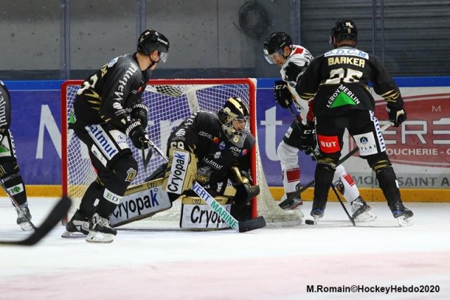 Photo hockey match Rouen - Chamonix  le 21/01/2020