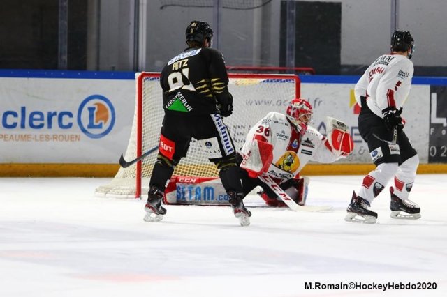 Photo hockey match Rouen - Chamonix  le 21/01/2020
