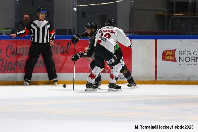Photo hockey match Rouen - Chamonix  le 21/01/2020