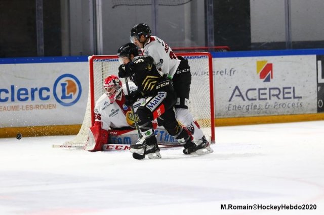 Photo hockey match Rouen - Chamonix  le 21/01/2020
