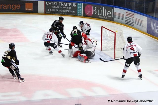 Photo hockey match Rouen - Chamonix  le 21/01/2020