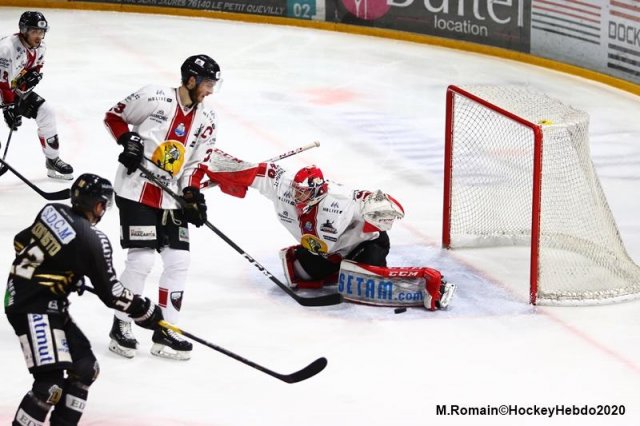 Photo hockey match Rouen - Chamonix  le 21/01/2020