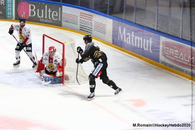 Photo hockey match Rouen - Chamonix  le 21/01/2020