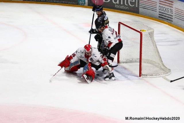 Photo hockey match Rouen - Chamonix  le 21/01/2020