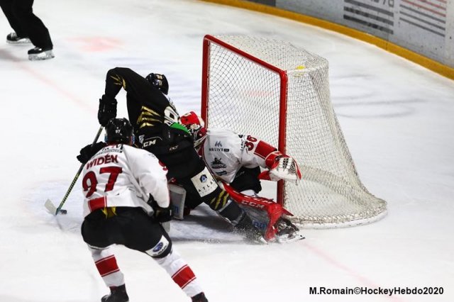 Photo hockey match Rouen - Chamonix  le 21/01/2020