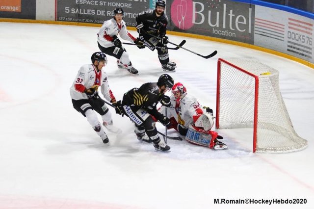Photo hockey match Rouen - Chamonix  le 21/01/2020