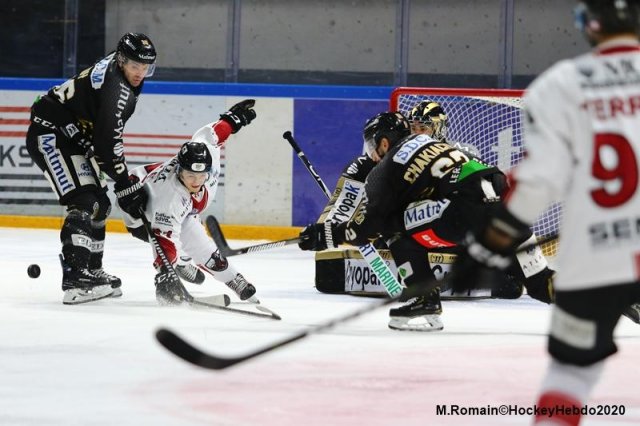Photo hockey match Rouen - Chamonix  le 21/01/2020