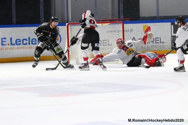 Photo hockey match Rouen - Chamonix  le 21/01/2020