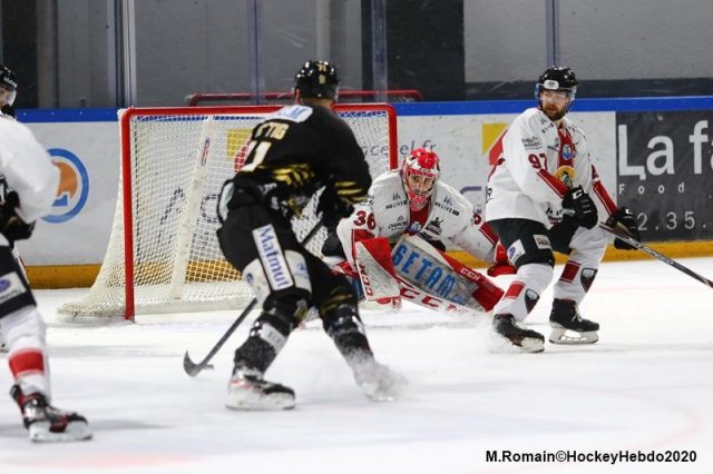 Photo hockey match Rouen - Chamonix  le 21/01/2020