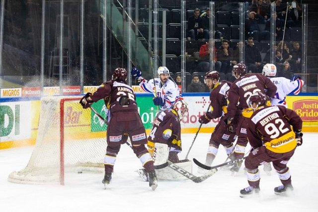 Photo hockey match Genève - Zürich le 23/01/2020