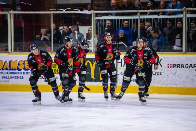 Photo hockey match Chamonix  - Angers  le 24/01/2020