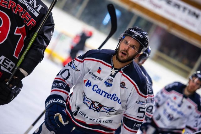 Photo hockey match Chamonix  - Angers  le 24/01/2020