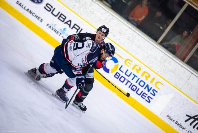 Photo hockey match Chamonix  - Angers  le 24/01/2020