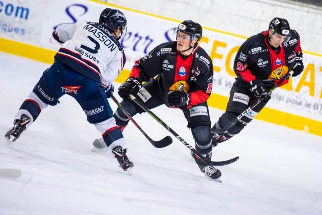 Photo hockey match Chamonix  - Angers  le 24/01/2020