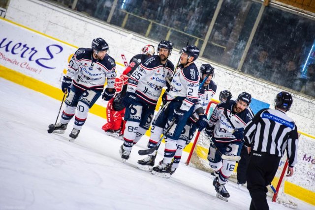 Photo hockey match Chamonix  - Angers  le 24/01/2020