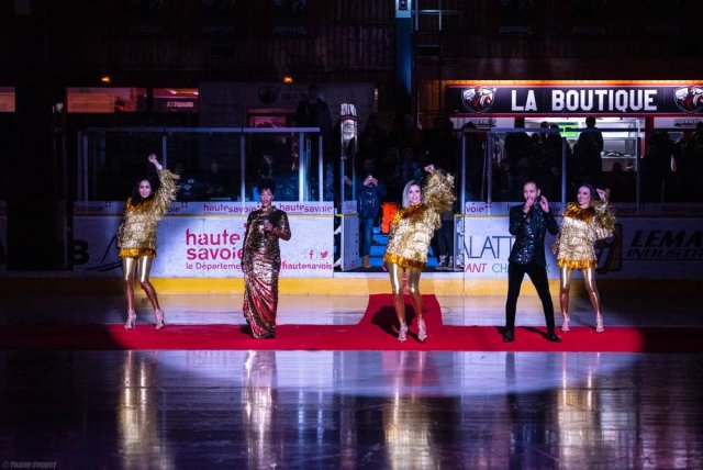 Photo hockey match Chamonix  - Angers  le 24/01/2020