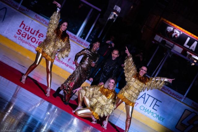 Photo hockey match Chamonix  - Angers  le 24/01/2020