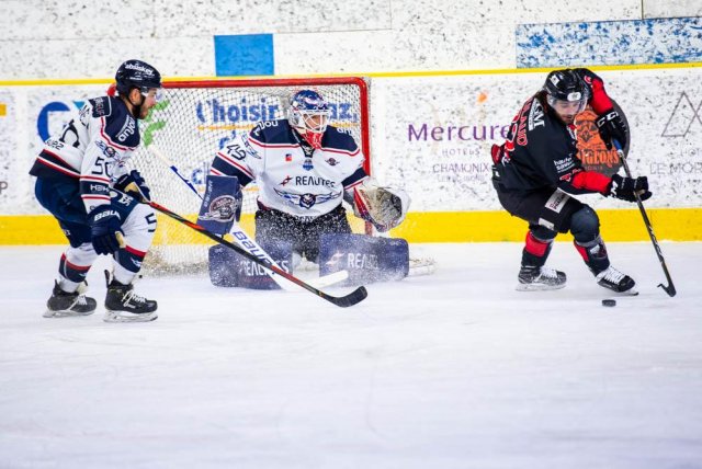 Photo hockey match Chamonix  - Angers  le 24/01/2020