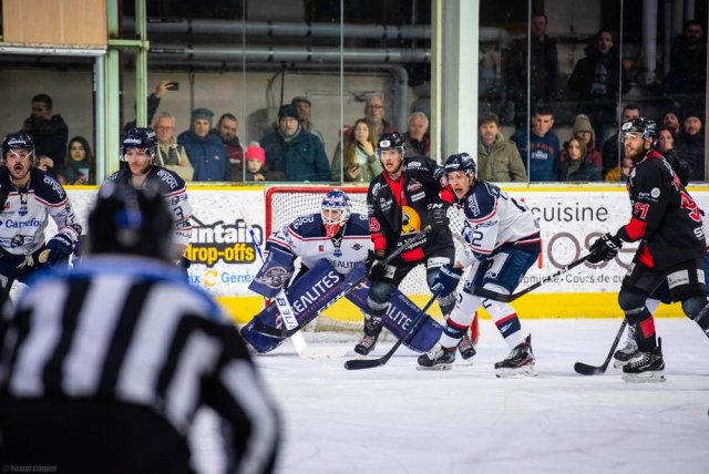 Photo hockey match Chamonix  - Angers  le 24/01/2020