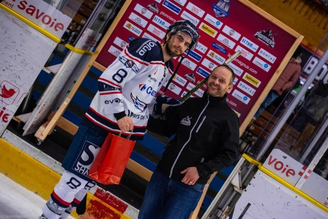 Photo hockey match Chamonix  - Angers  le 24/01/2020