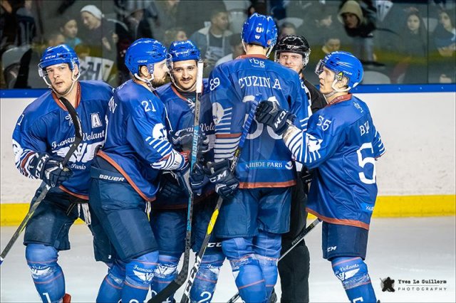 Photo hockey match Paris (FV) - Rouen II le 25/01/2020