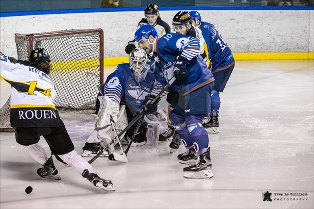 Photo hockey match Paris (FV) - Rouen II le 25/01/2020