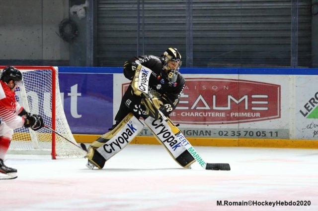 Photo hockey match Rouen - Mulhouse le 26/01/2020