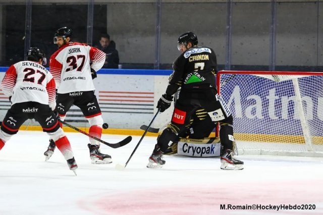 Photo hockey match Rouen - Mulhouse le 26/01/2020