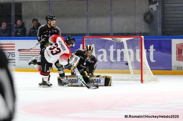 Photo hockey match Rouen - Mulhouse le 26/01/2020