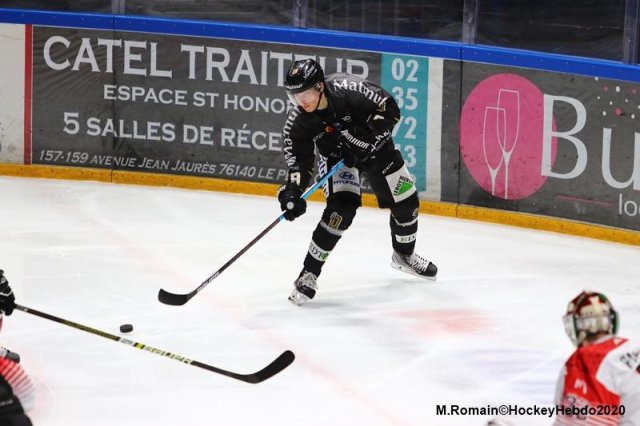 Photo hockey match Rouen - Mulhouse le 26/01/2020