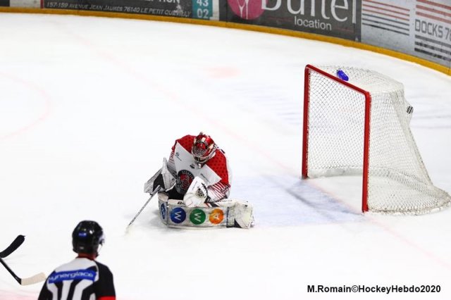Photo hockey match Rouen - Mulhouse le 26/01/2020