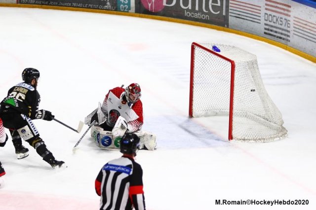 Photo hockey match Rouen - Mulhouse le 26/01/2020