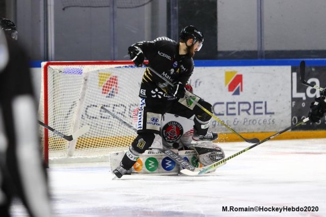 Photo hockey match Rouen - Mulhouse le 26/01/2020