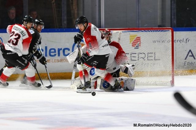 Photo hockey match Rouen - Mulhouse le 26/01/2020