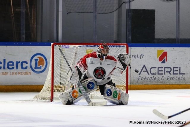 Photo hockey match Rouen - Mulhouse le 26/01/2020