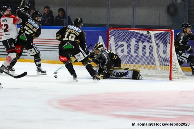 Photo hockey match Rouen - Mulhouse le 26/01/2020
