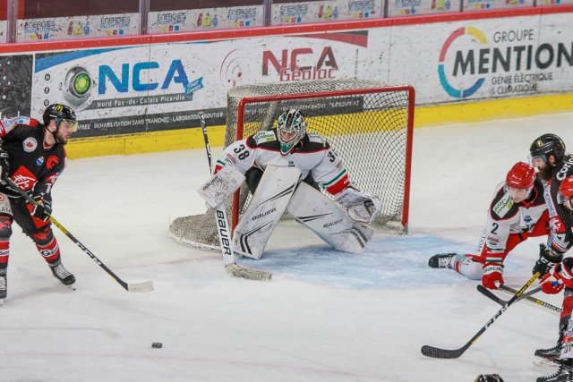 Photo hockey match Amiens  - Anglet le 24/01/2020