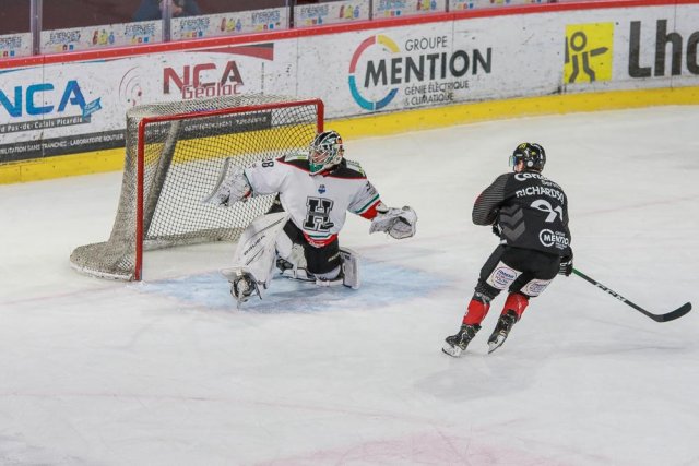 Photo hockey match Amiens  - Anglet le 24/01/2020