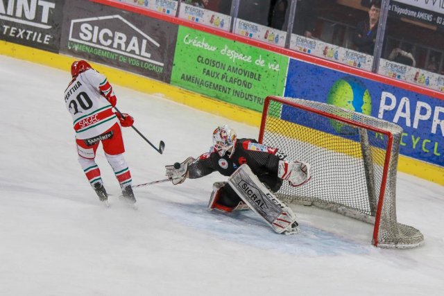 Photo hockey match Amiens  - Anglet le 24/01/2020