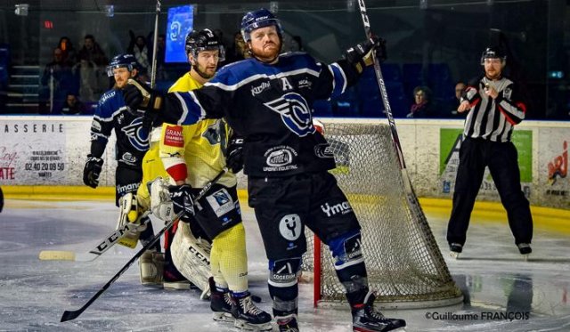 Photo hockey match Nantes - Chambéry le 25/01/2020