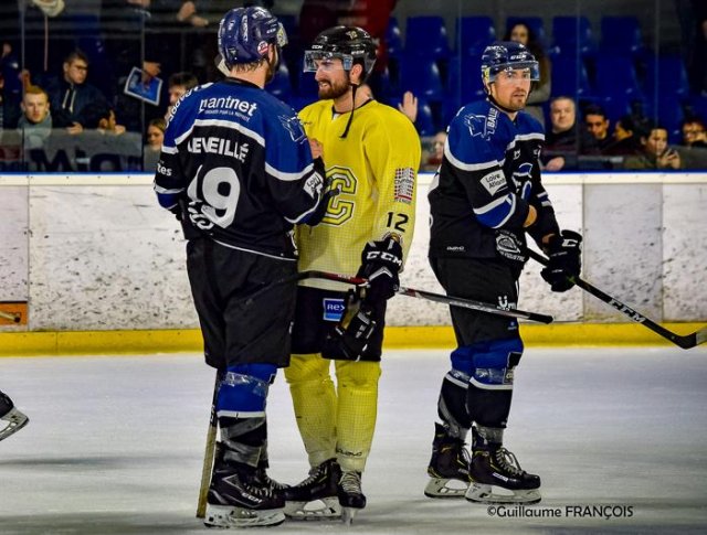 Photo hockey match Nantes - Chambéry le 25/01/2020
