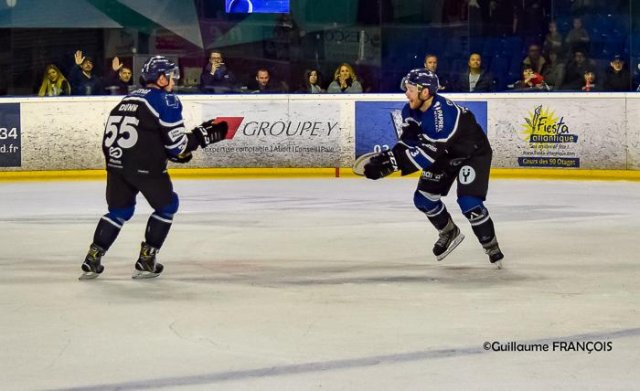 Photo hockey match Nantes - Chambéry le 25/01/2020