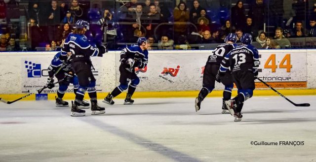 Photo hockey match Nantes - Chambéry le 25/01/2020