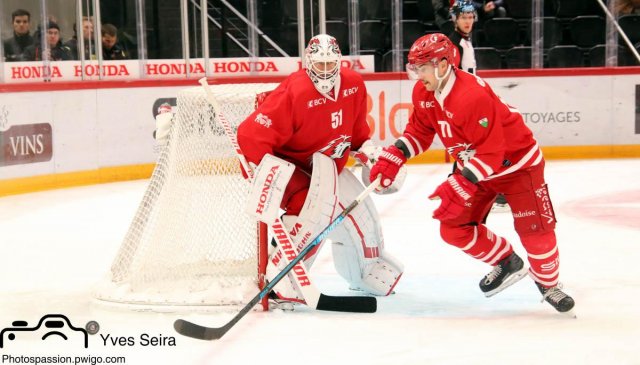 Photo hockey match Lausanne - Rapperswil-Jona le 28/01/2020