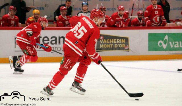 Photo hockey match Lausanne - Rapperswil-Jona le 28/01/2020
